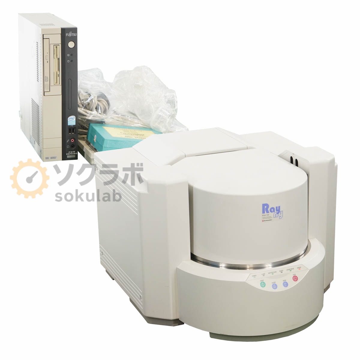 [DW]USED 8���ݾ� SHIMADZU EDX-720 Rayny ENERGY DISPERSIVE X-RAY SPECTROMETER ���ͥ륮��ʬ���� �ָ�X��ʬ������ �Ÿ�...[07211-0001]