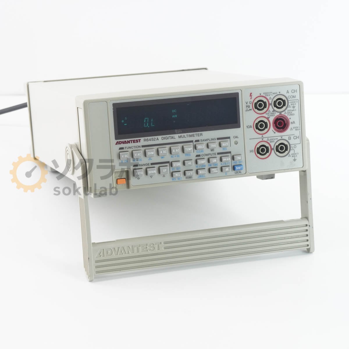 [DW]USED 8���ݾ� ADVANTEST R6452A DMM DIGITAL MULTIMETER �ǥ�����ޥ���᡼���� R13220 [07380-0204]