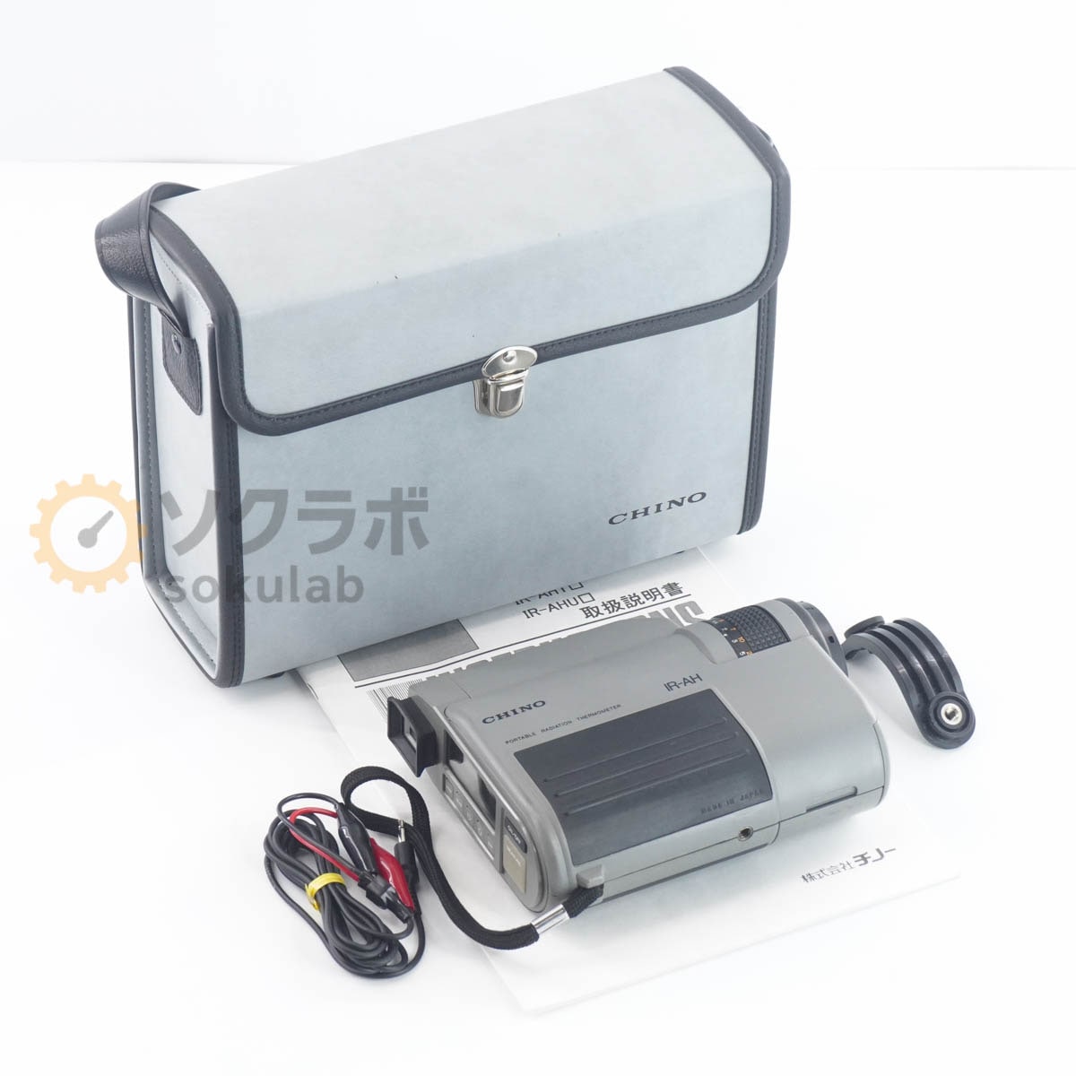 [DW]USED 8���ݾ� ����2026ǯ5��ޤ�ͭ�� CHINO IR-AHT2 IR-AH PORTABLE RADIATION THERMOMETER ���ӷ��ǥ��������Ͳ��ٷ� ...[07480-0003]