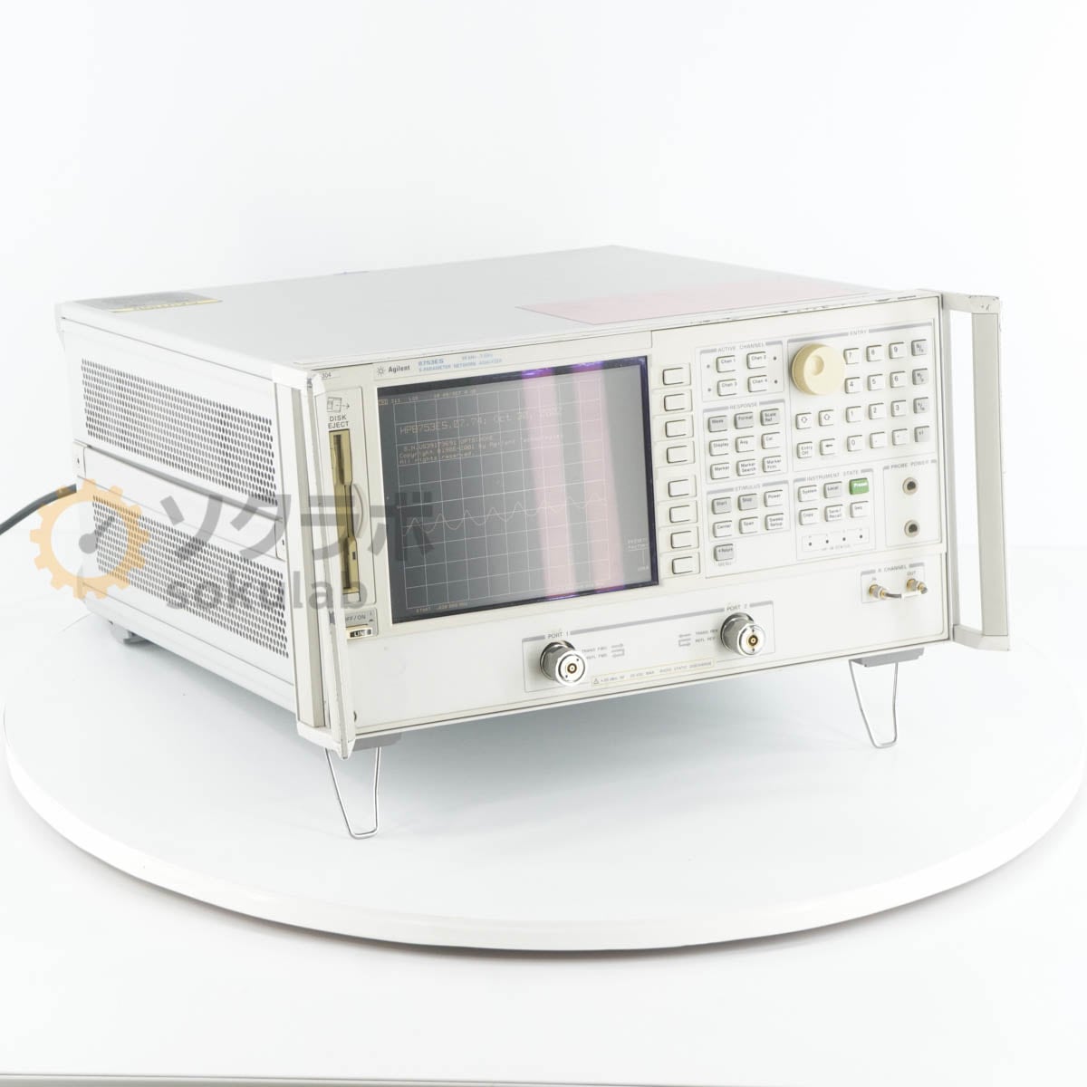 [DW]USED 8ݾ եƥOK Agilent 8753ES S-PARAMETER NETWORK ANALYZER ͥåȥʥ饤 30kHz-3GHz ...[07522-0001]
