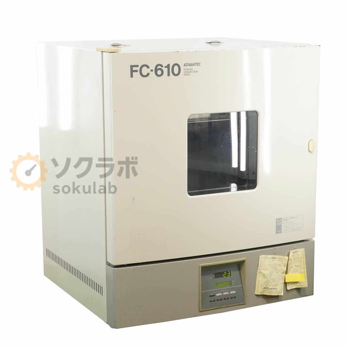 [DW]USED 8���ݾ� ADVANTEC FC-610 FORCED CONVECTION OVEN �����겹����� ���絡 �����֥� [07533-0002]