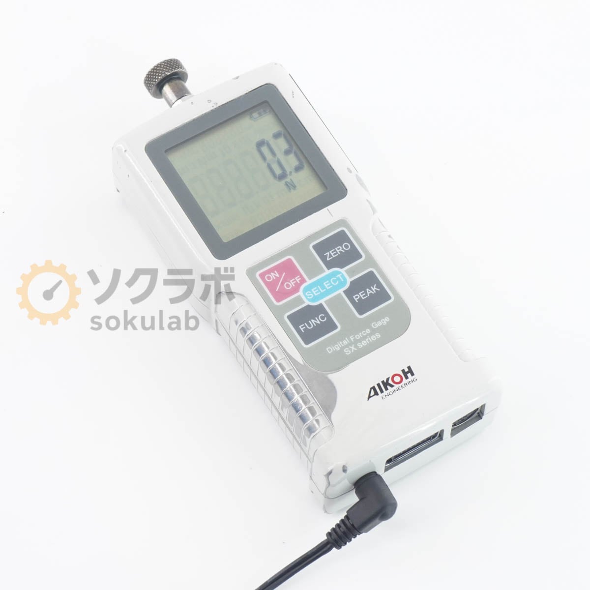 [DW]USED 8���ݾ� AIKOH ENGINEERING SX-20 Digital Force Gauge �ǥ�����ե����������� �ץå���ץ륲���� 200N AC����...[07536-0029]
