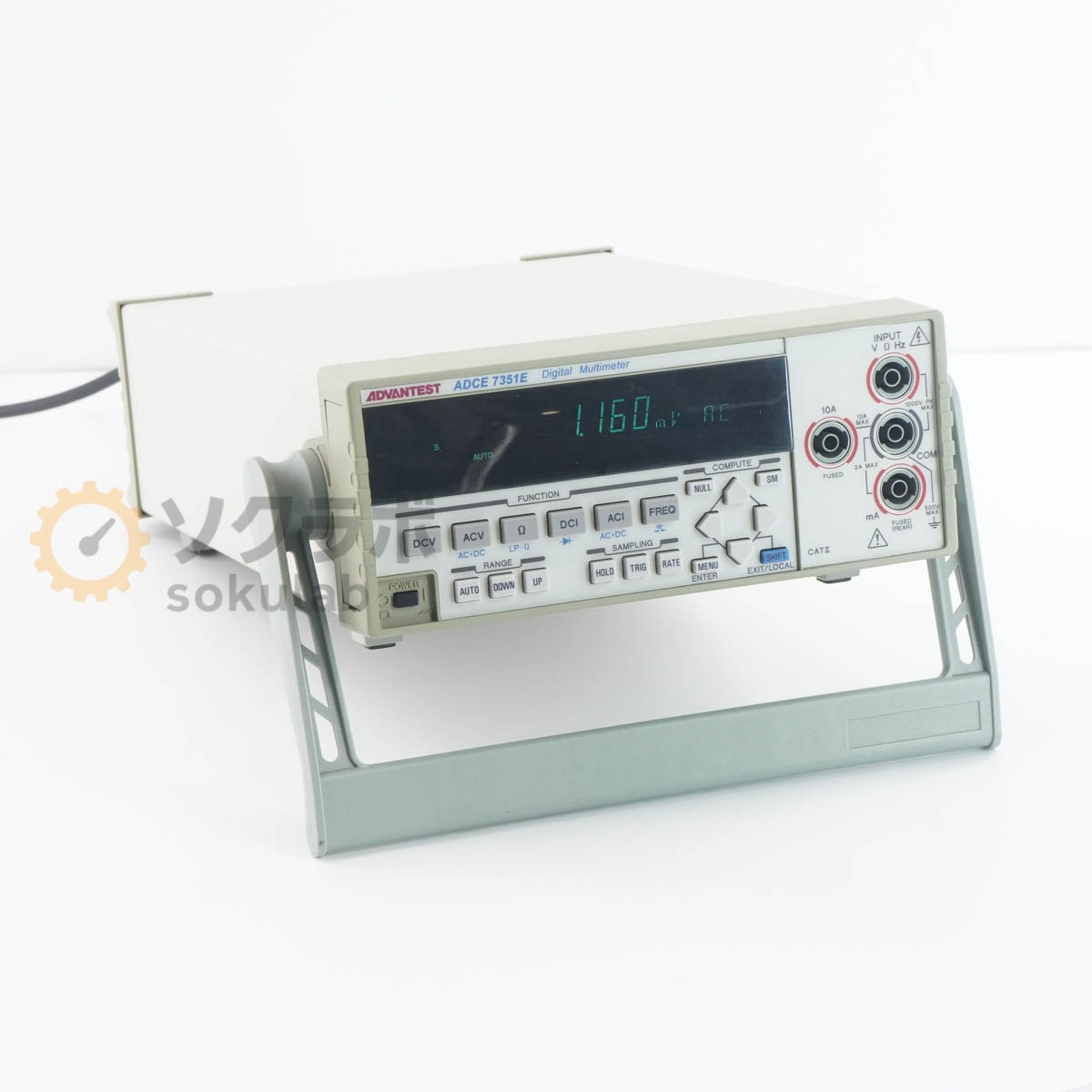 [DW]USED  ADVANTEST ADCE 7351E DMM Digital Multimeter �ǥ�����ޥ���᡼���� [07536-0038]