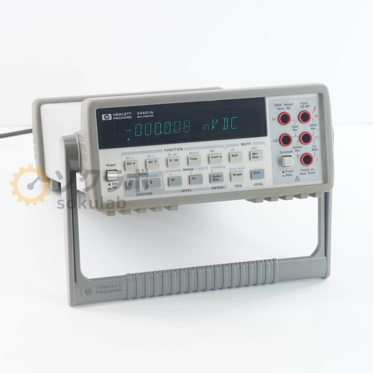 [DW]USED  hp 34401A DIGITAL MULTIMETER �ǥ�����ޥ���᡼���� DMM [07536-0040]