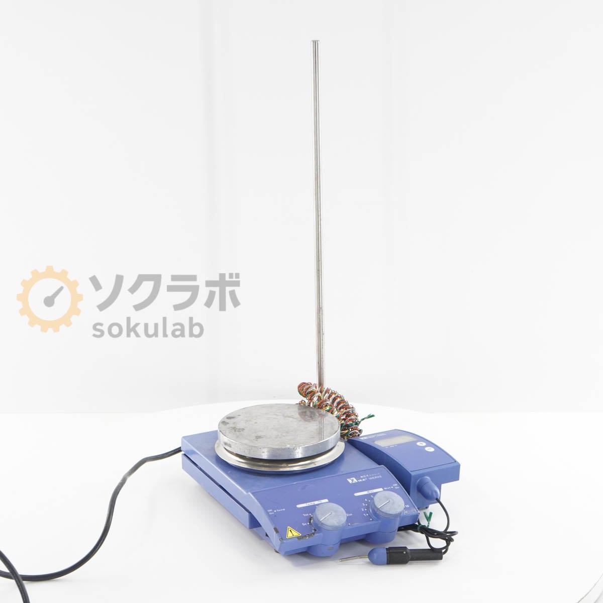 [JB]USED �ݾڤʤ� IKA RCT BASIC S1 Magnetic Hotplate Stirrer �ۥåȥޥ��ͥåȥ������顼 ETS-D4 �Ÿ������� [07537-0003]