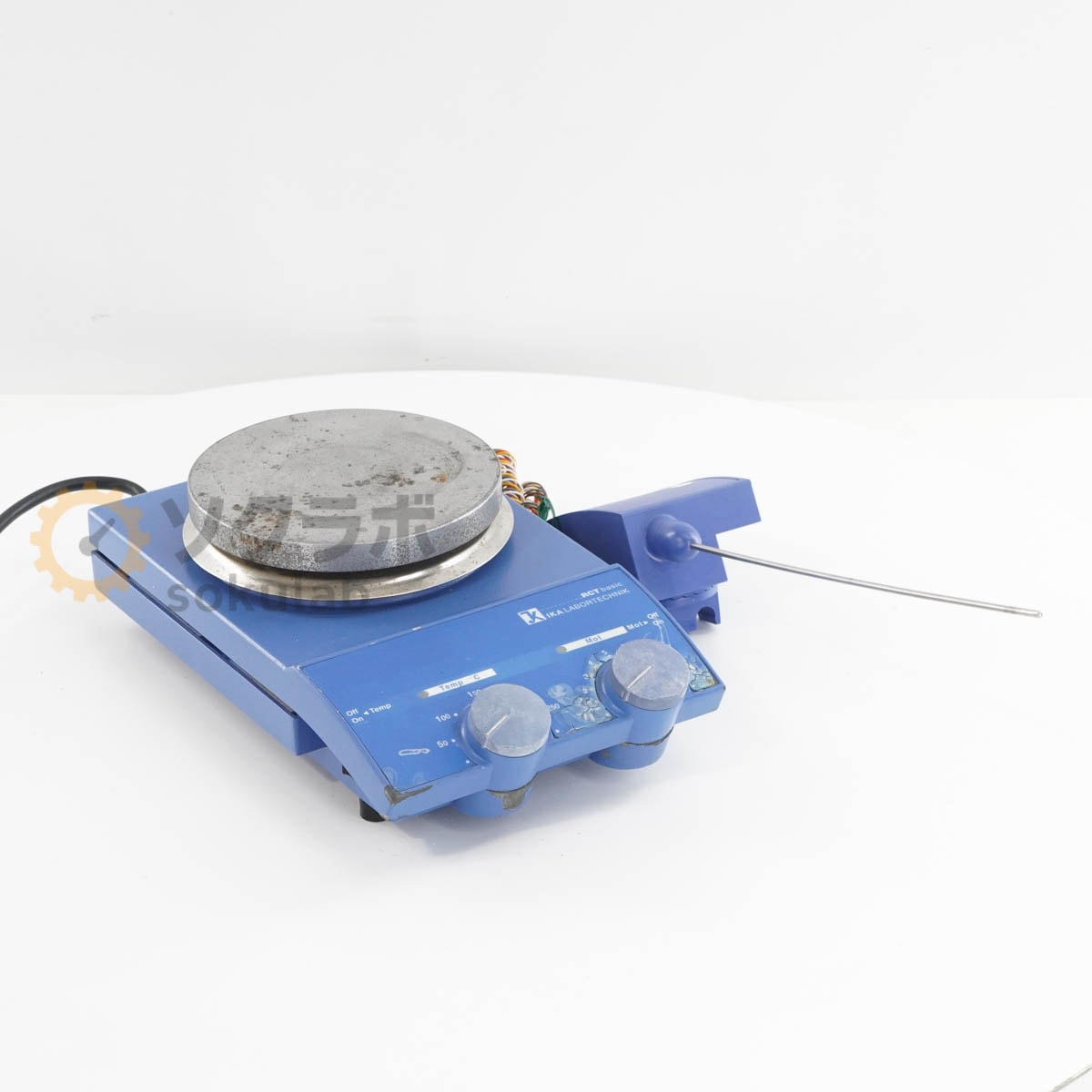 [JB]USED �ݾڤʤ� IKA RCT B S1 RCT basic Magnetic Hotplate Stirrer �ۥåȥޥ��ͥåȥ������顼 ETS-D4 �Ÿ������� [07537-0004]