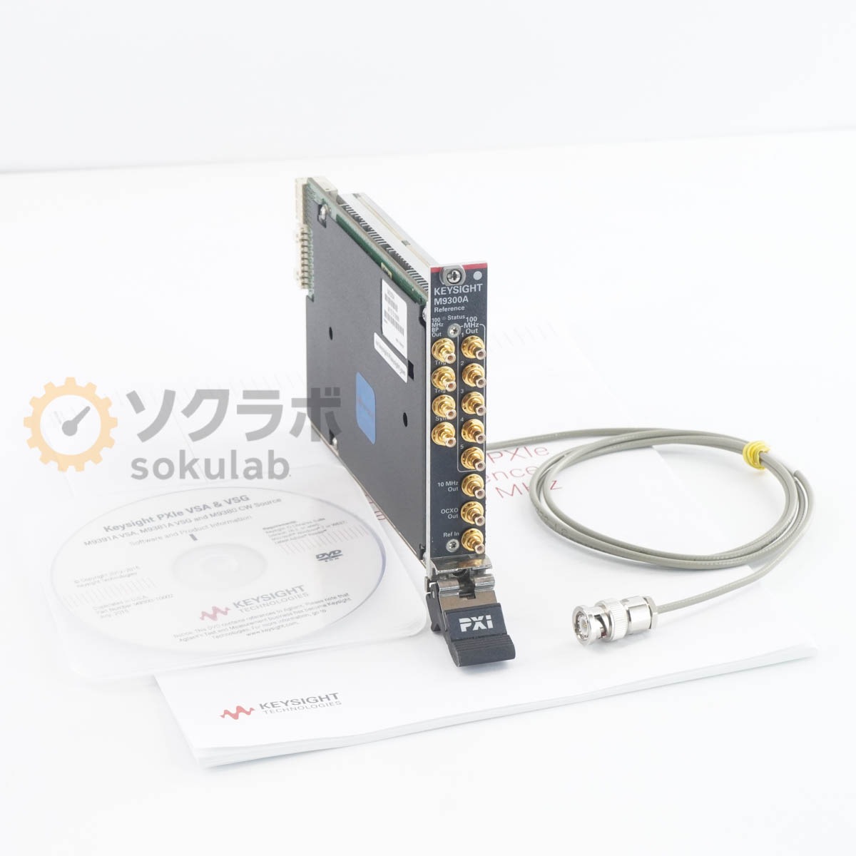 [DW]USED 8日保証 10/2024CAL Keysight M9300A PXIe Frequency Reference ...