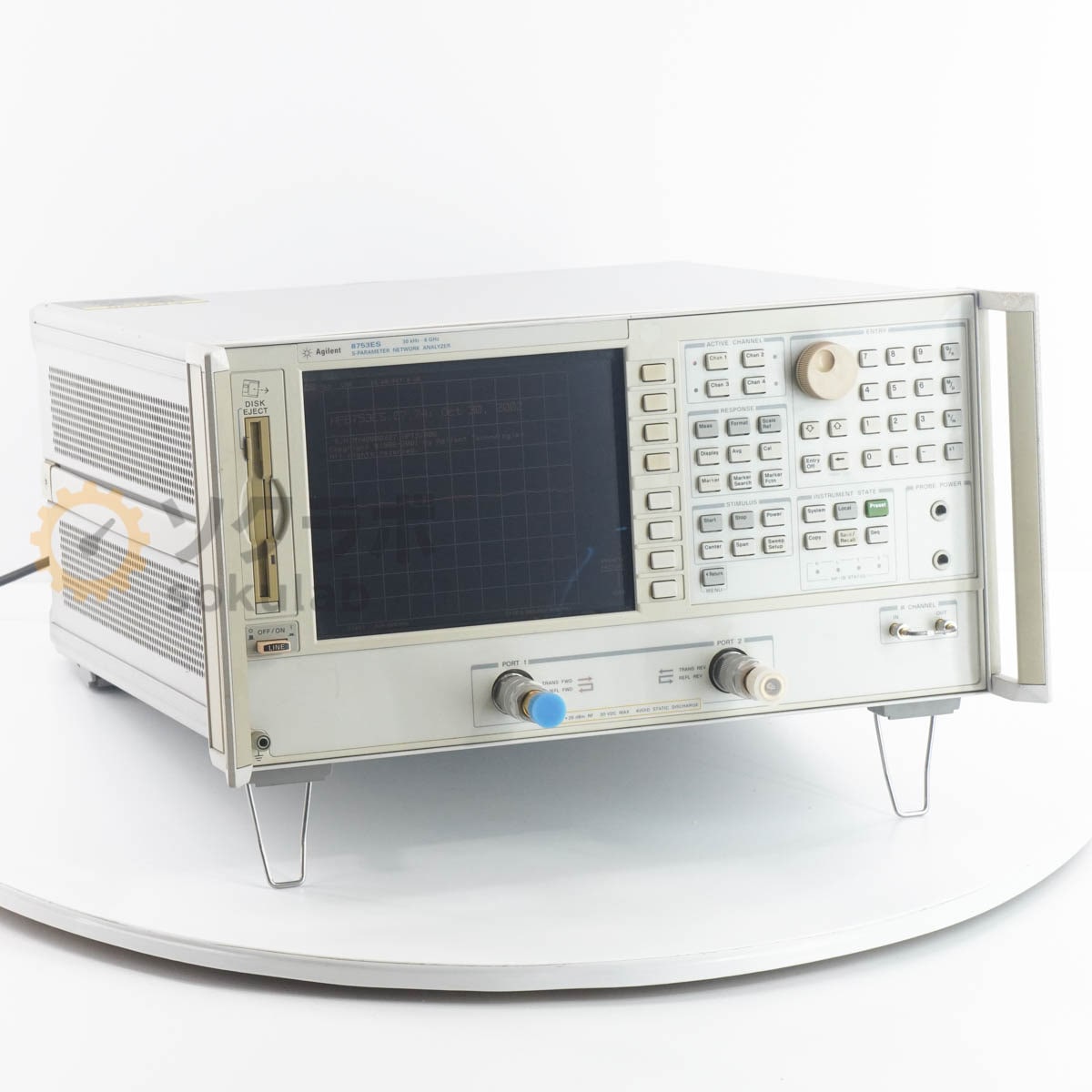 [DW]USED 8ݾ Agilent 8753ES S-PARAMETER NETWORK ANALYZER ͥåȥʥ饤 OPT 006 UK6 30kHz-6GHz [07524-0024]