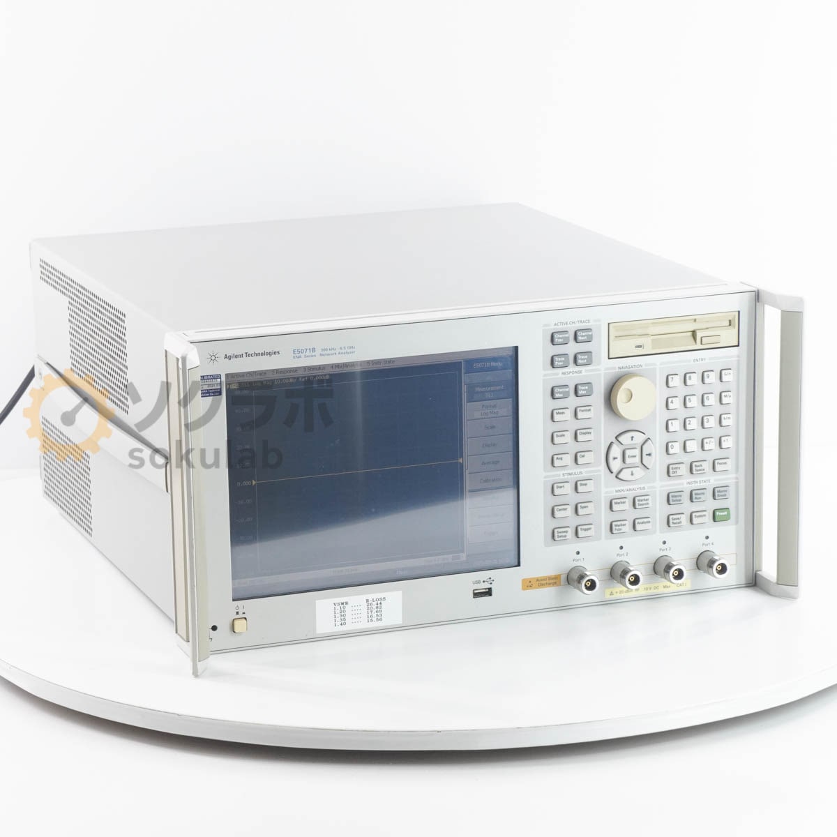 [DW]USED 8ݾ 03/2025CAL Agilent E5071B ATO-30837 ENA Series Network Analyzer ͥåȥʥ饤 OPT 016 1...[07524-0031]