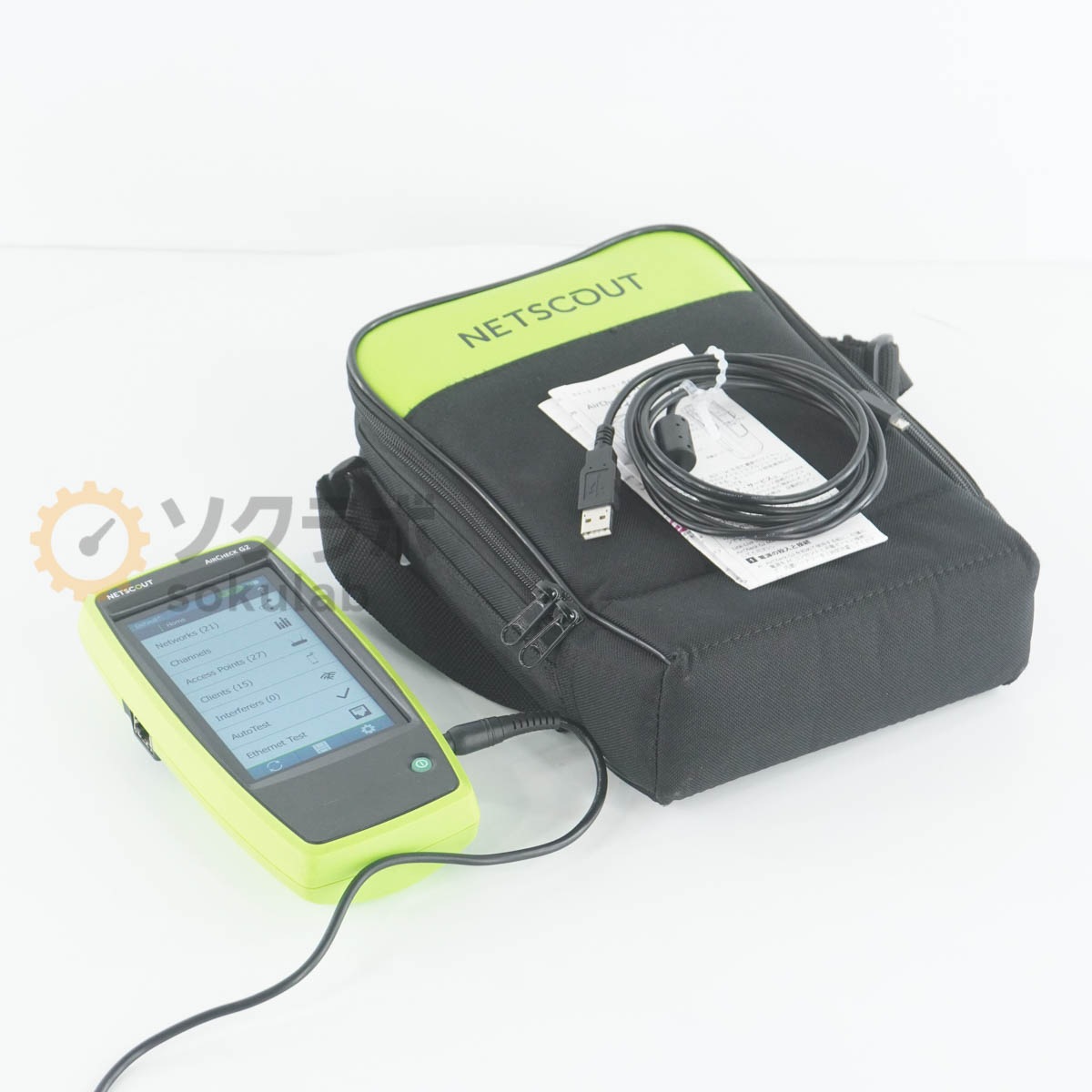 [DW]USED 8日保証 NETSCOUT AIRCHECK G2 NetAlly Wireless Tester Wi-Fiテスター ...