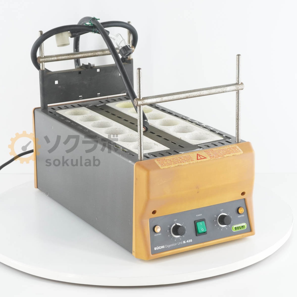 [DW]USED 8���ݾ� BUCHI K-435 Kjeldahl Digestion Unit ���������ʬ��� ñ��200V [07377-0005]