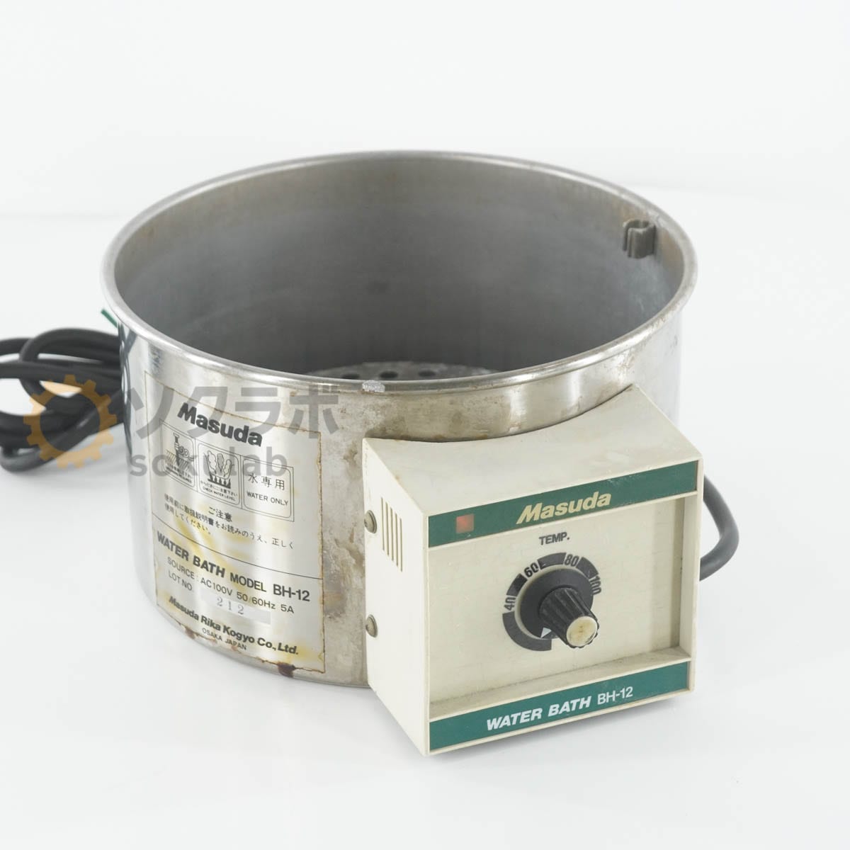 [DW]USED 8���ݾ� Masuda BH-12 WATER BATH �����������Х� [07377-0054]