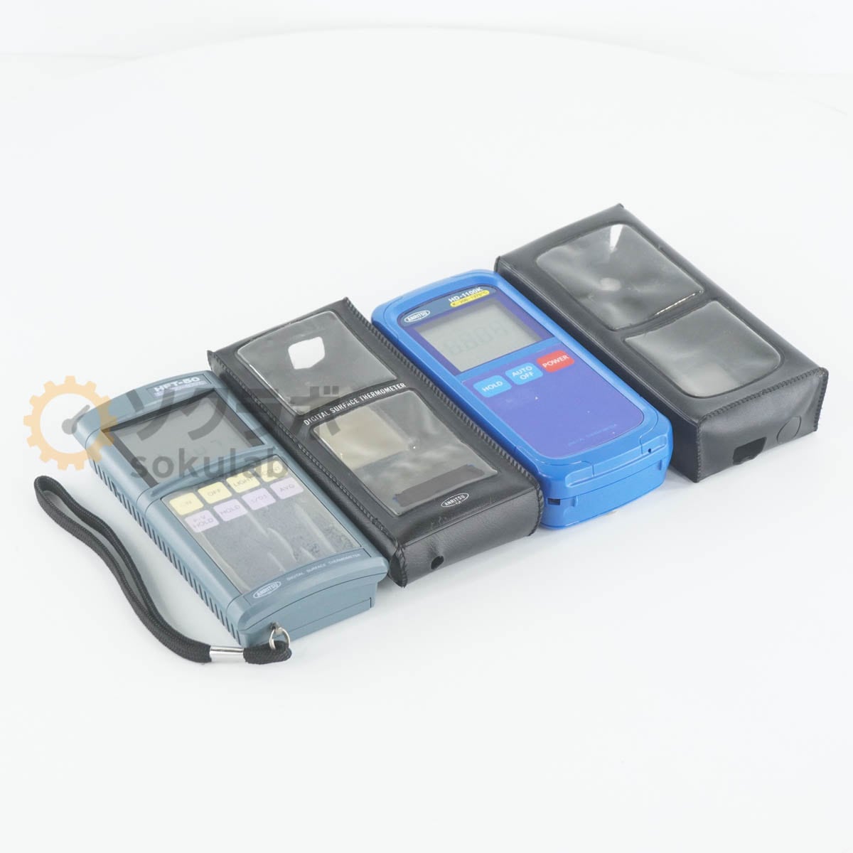 [DW]USED 8���ݾ� ���å� ANRITSU HFT-50 HD-1100K ��Ω�״� DIGITAL THERMOMETER �ǥ����벹�ٷ� �ϥ�ǥ������ײ��ٷ�¬...[07380-0112]