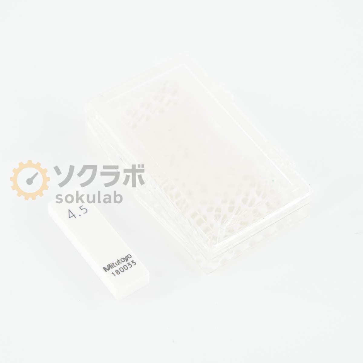 [DW]USED 8���ݾ� Mitutoyo 4.5 Ceramic Gauge Block ����ߥå��������֥��å� [07380-0206]