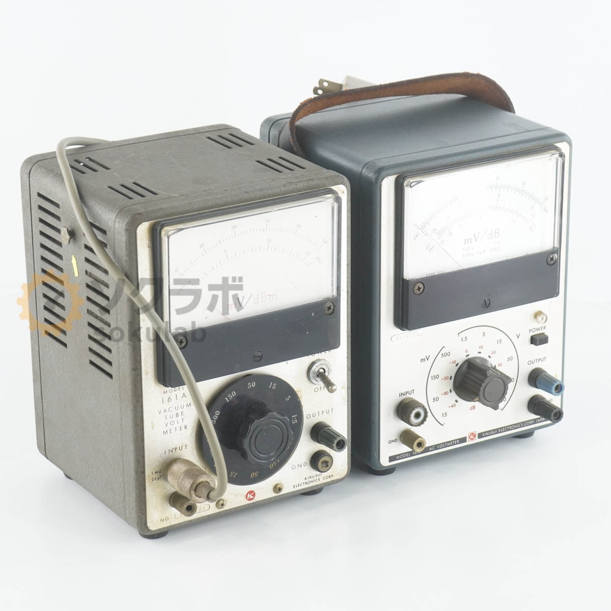 [JB]USED �ݾڤʤ� ���å� KIKUSUI 161A 161E VACUUM TUBE VOLT METER AC VOLTMETER �������Ű��� AC�Ű��� �ܥ�ȥ᡼���� [07485-0005]