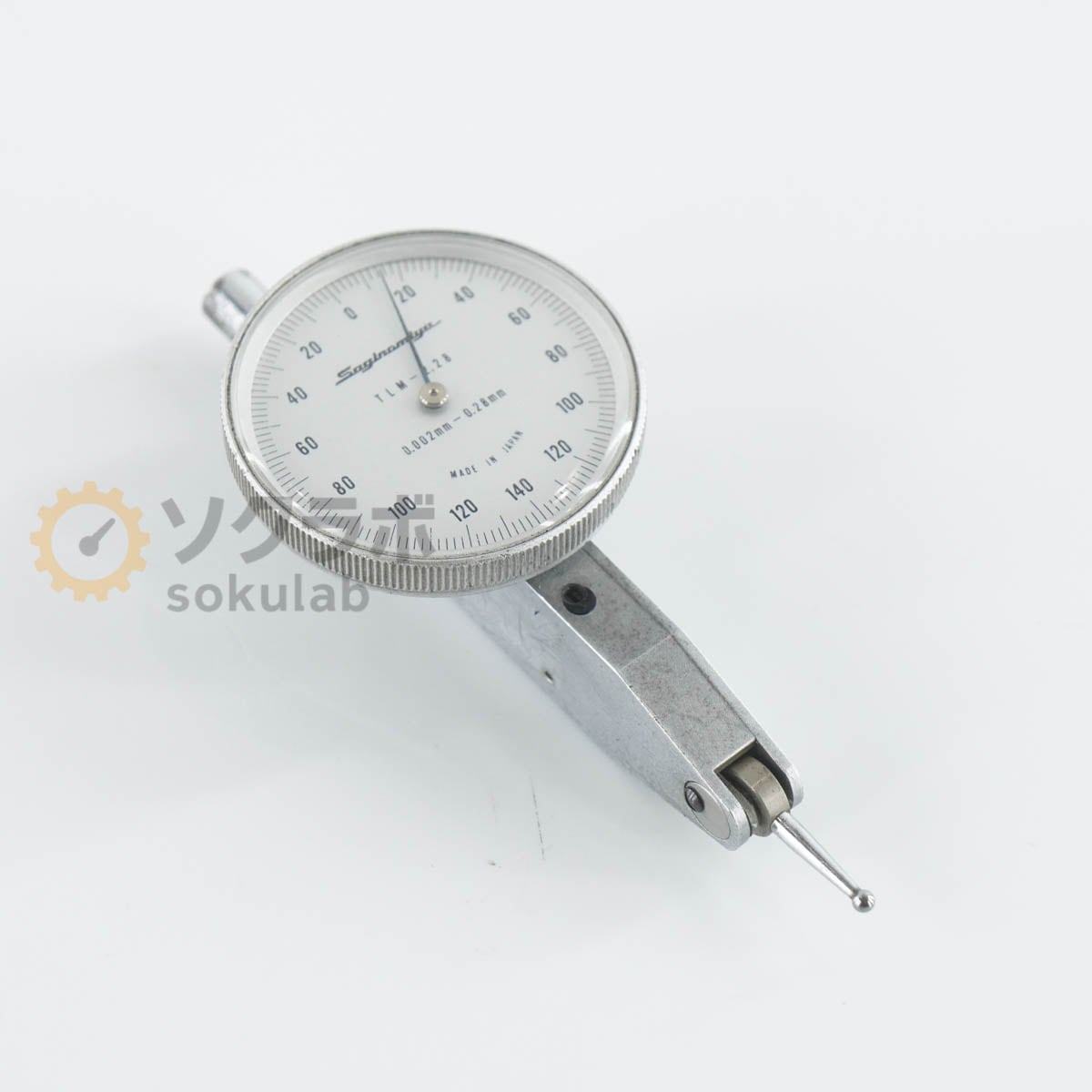 [DW]USED 8���ݾ� 2������ Saginomiya TLM-2.28 Dial Gauge �Ƥ���������륲���� 0.002mm-0.28mm [07380-0329]
