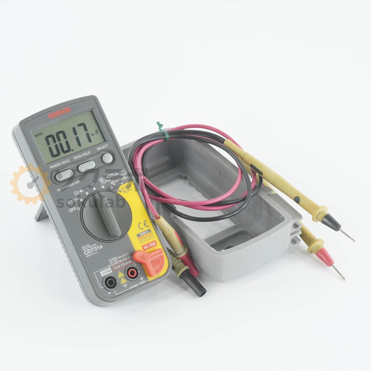 [DW]USED 8���ݾ� sanwa CD731a DMM DIGITAL MULTIMETER �ǥ�����ޥ���᡼���� [07536-0075]