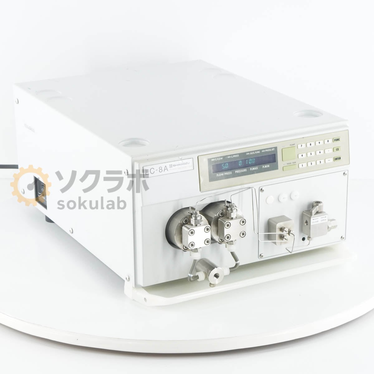 [DW]USED 8���ݾ� SHIMADZU LC-8A HPLC PREPARATIVE LIQUID CHROMATOGRAPH PUMP ���ե�˥å� ���եݥ�� �ե��� ���Υ���...[07436-0010]