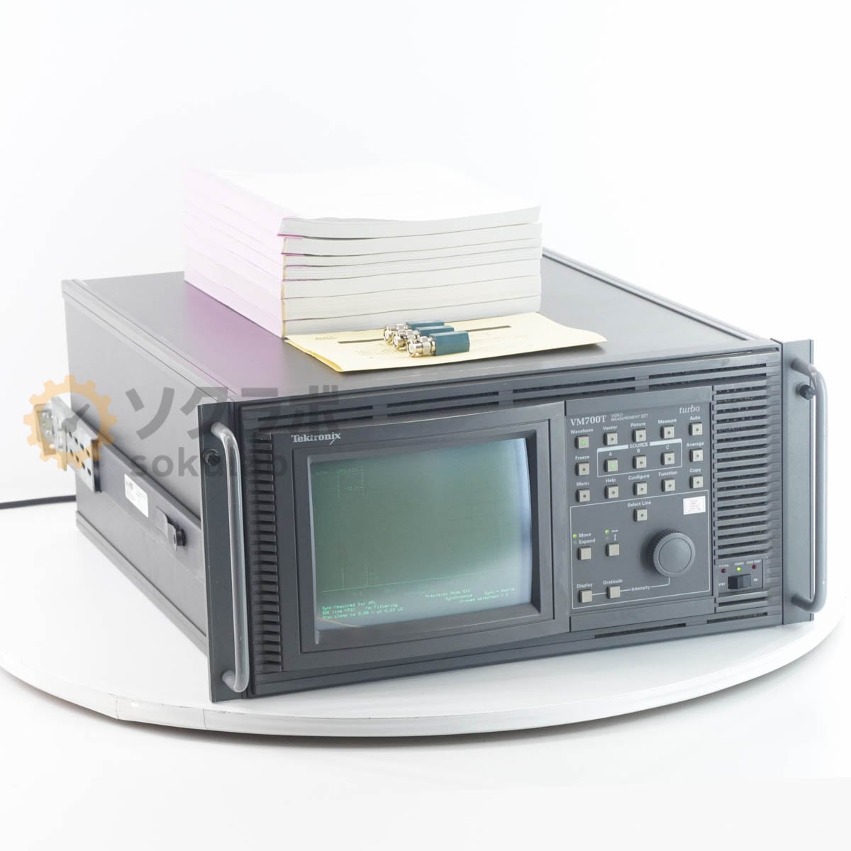 [JB]USED �ݾڤʤ� Tektronix VM700T turbo VIDEO MEASUREMENT SET NTSC Video Analyzer �ӥǥ����ʥ饤���� OPT 01 1S 011...[07507-0244]