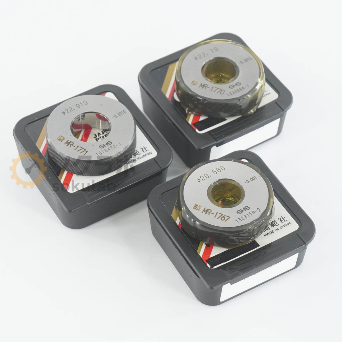 [DW]USED 8���ݾ� ���å� SHS ¬�ϼ� ��20.560 ��22.79 ��22.919 Master Ring Gauge �ޥ�������󥰥����� ���åȥ�� [07347-0237]
