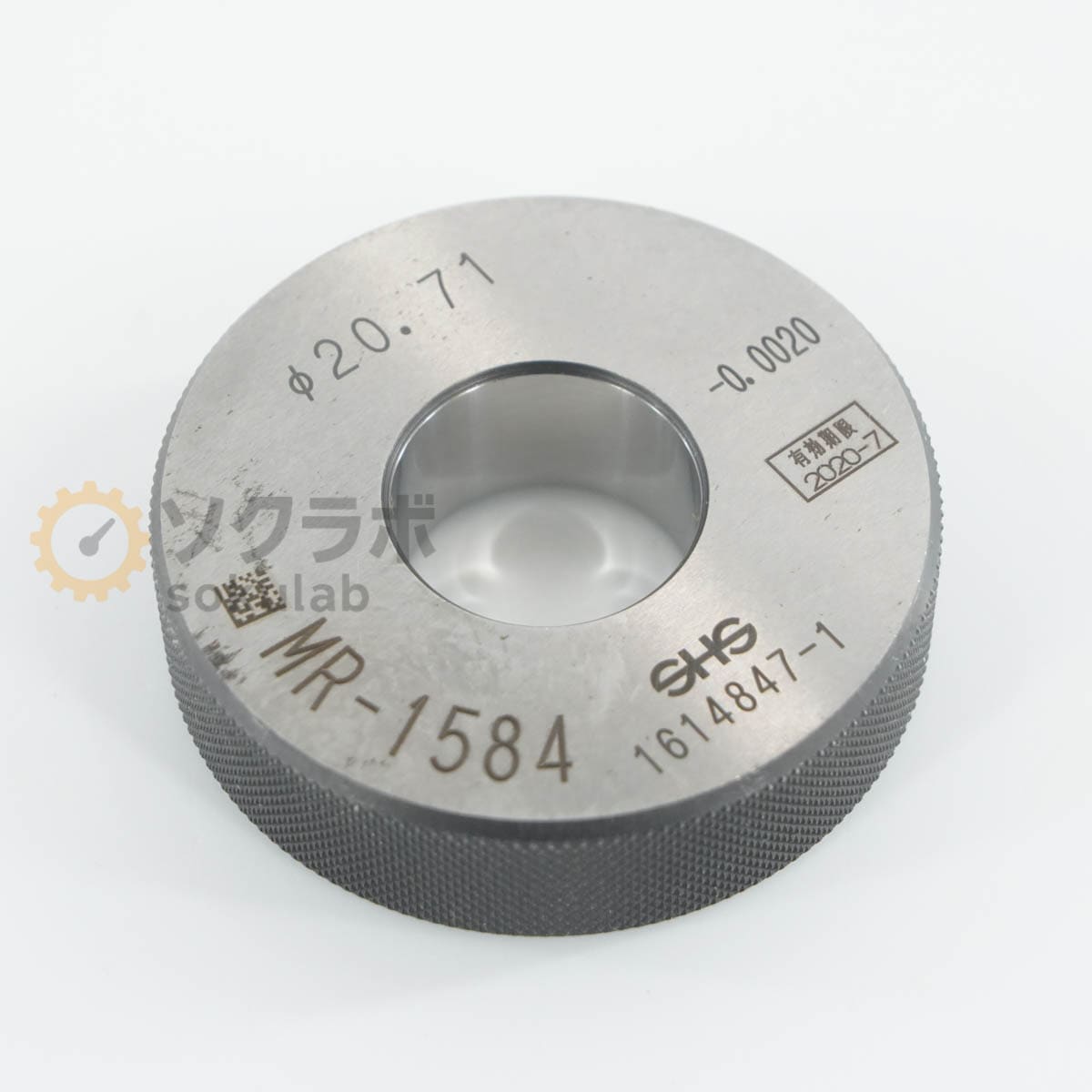 [DW]USED 8���ݾ� SHS ¬�ϼ� ��20.71 -0.002 Master Ring Gauge �ޥ�������󥰥����� ���åȥ�� [07347-0374]