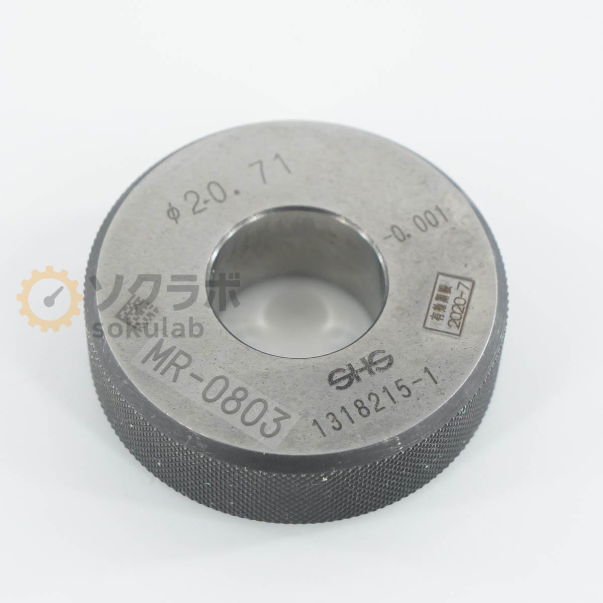 [DW]USED 8���ݾ� SHS ¬�ϼ� ��20.71 -0.001 Master Ring Gauge �ޥ�������󥰥����� ���åȥ�� [07347-0375]