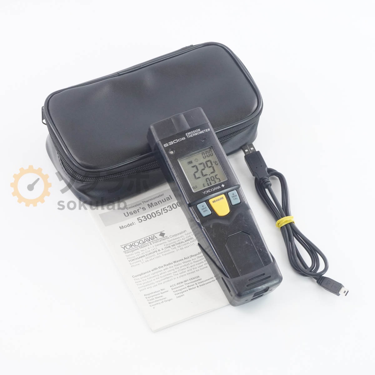 [JB]USED �ݾڤʤ� YOKOGAWA 53006 53006-J EMISSION THERMOMETER �ǥ��������Ͳ��ٷ� �谷������ [07581-0186]