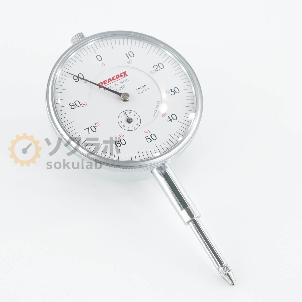 [DW]USED 8���ݾ� 7������ PEACOCK 207 DIAL GAUGE ������륲���� 0.01-20mm [07347-0001]
