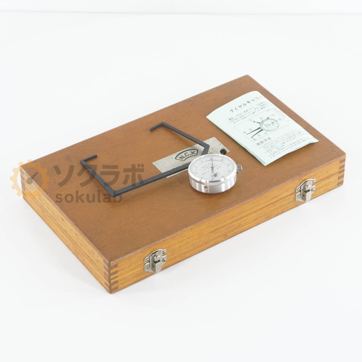 [DW]USED 8���ݾ� N.C.K.  Dial Caliper Gauge ������륭���ѥ����� ������륭���ѡ������� 0.025m/m D-7 70-95m/m ...[07499-0002]