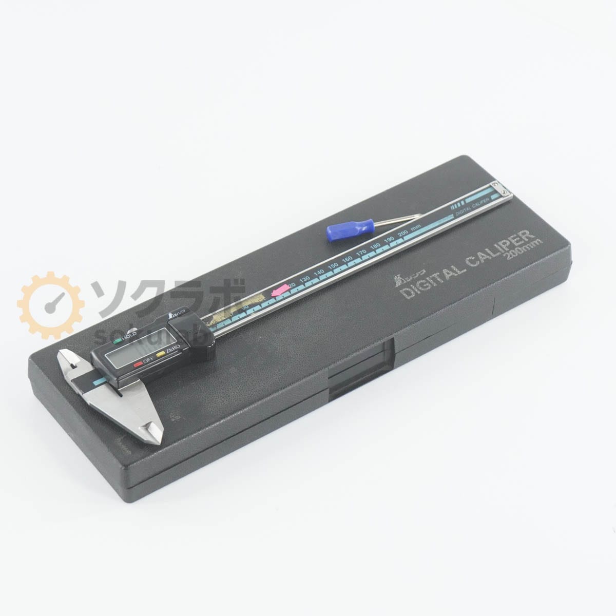 [JB]USED �ݾڤʤ� ����� 19976 DIGITAL CALIPER �ǥ�����Υ��� 0.01-200mm 20cm [07499-0047]