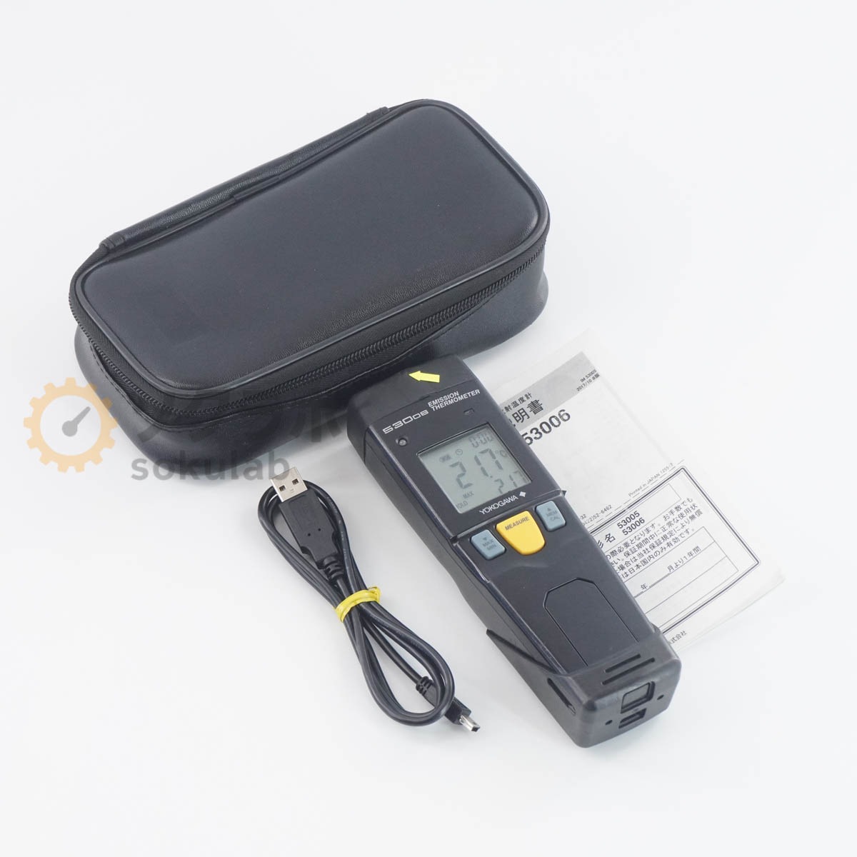 [JB]USED �ݾڤʤ� YOKOGAWA 53006 53006-J EMISSION THERMOMETER �ǥ��������Ͳ��ٷ� �谷������ [07581-0187]