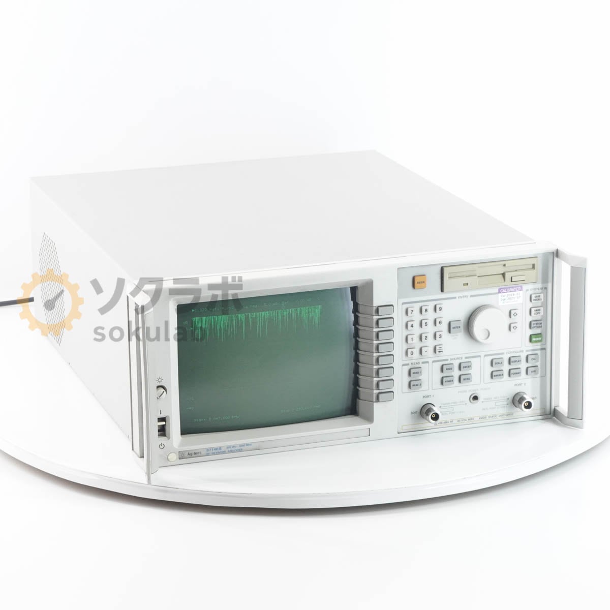 [DW]USED 8ݾ 07/2024CAL Agilent 8714ES RF NETWORK ANALYZER ͥåȥʥ饤 OPT 0B0 300kHz-3000MHz [07676-0004]