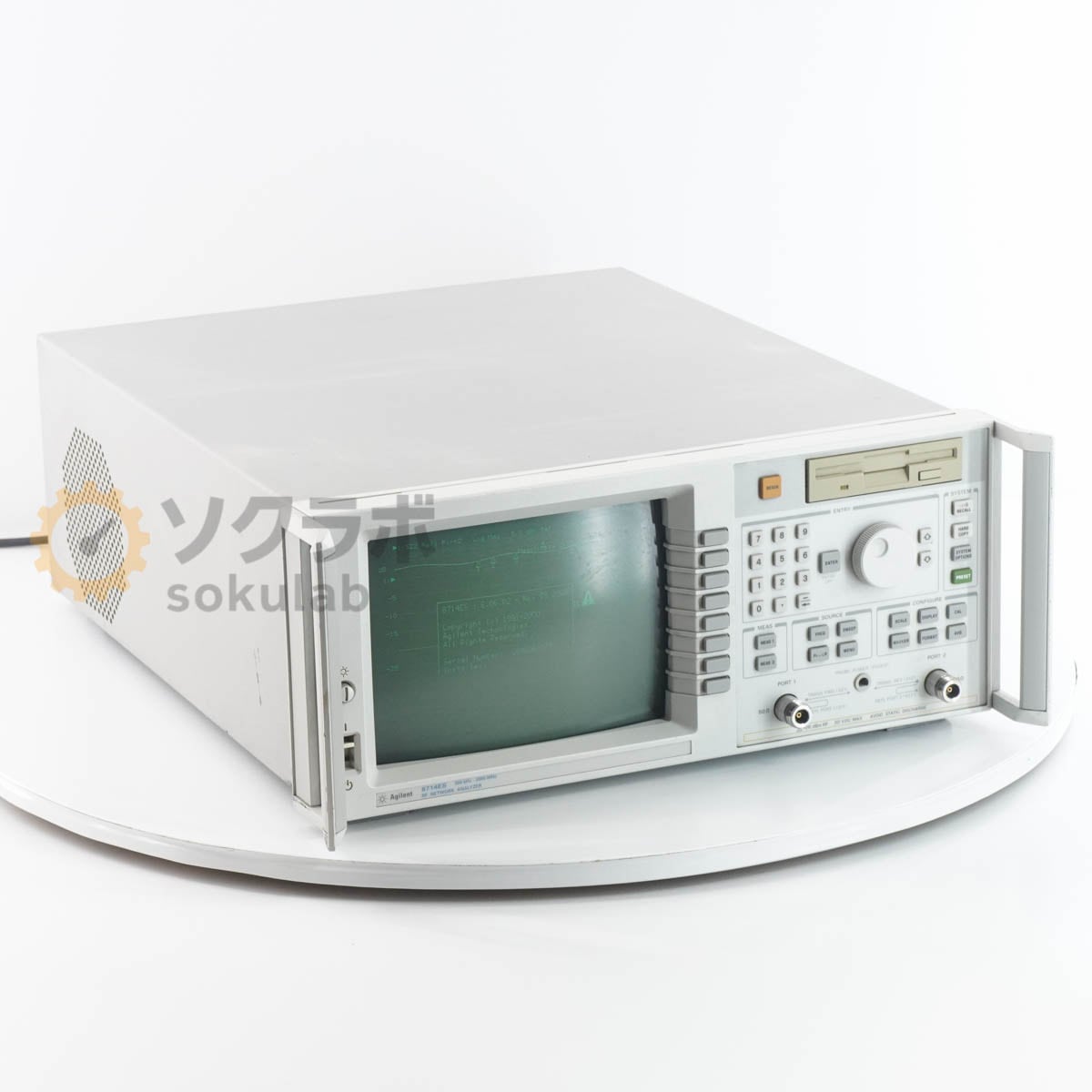 [DW]USED  Agilent 8714ES RF NETWORK ANALYZER ͥåȥʥ饤 300kHz-3000MHz [07676-0006]