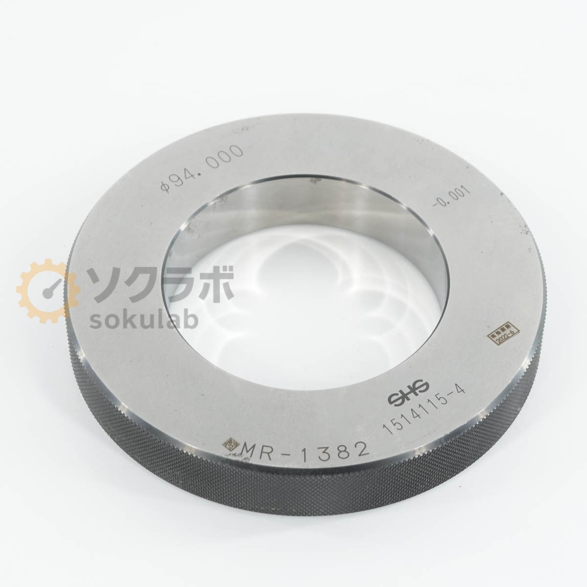 [DW]USED 8���ݾ� SHS ¬�ϼ� ��94.000 -0.001 Master Ring Gauge �ޥ�������󥰥����� ���åȥ�� [07347-0262]