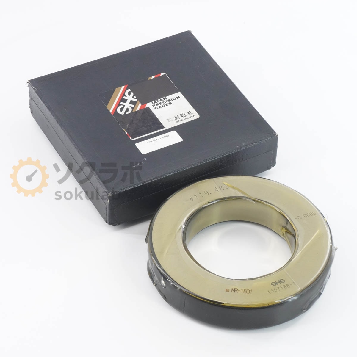 [DW]USED 8���ݾ� SHS ¬�ϼ� ��119.482 -0.0005 Master Ring Gauge �ޥ�������󥰥����� ���åȥ�� [07347-0268]