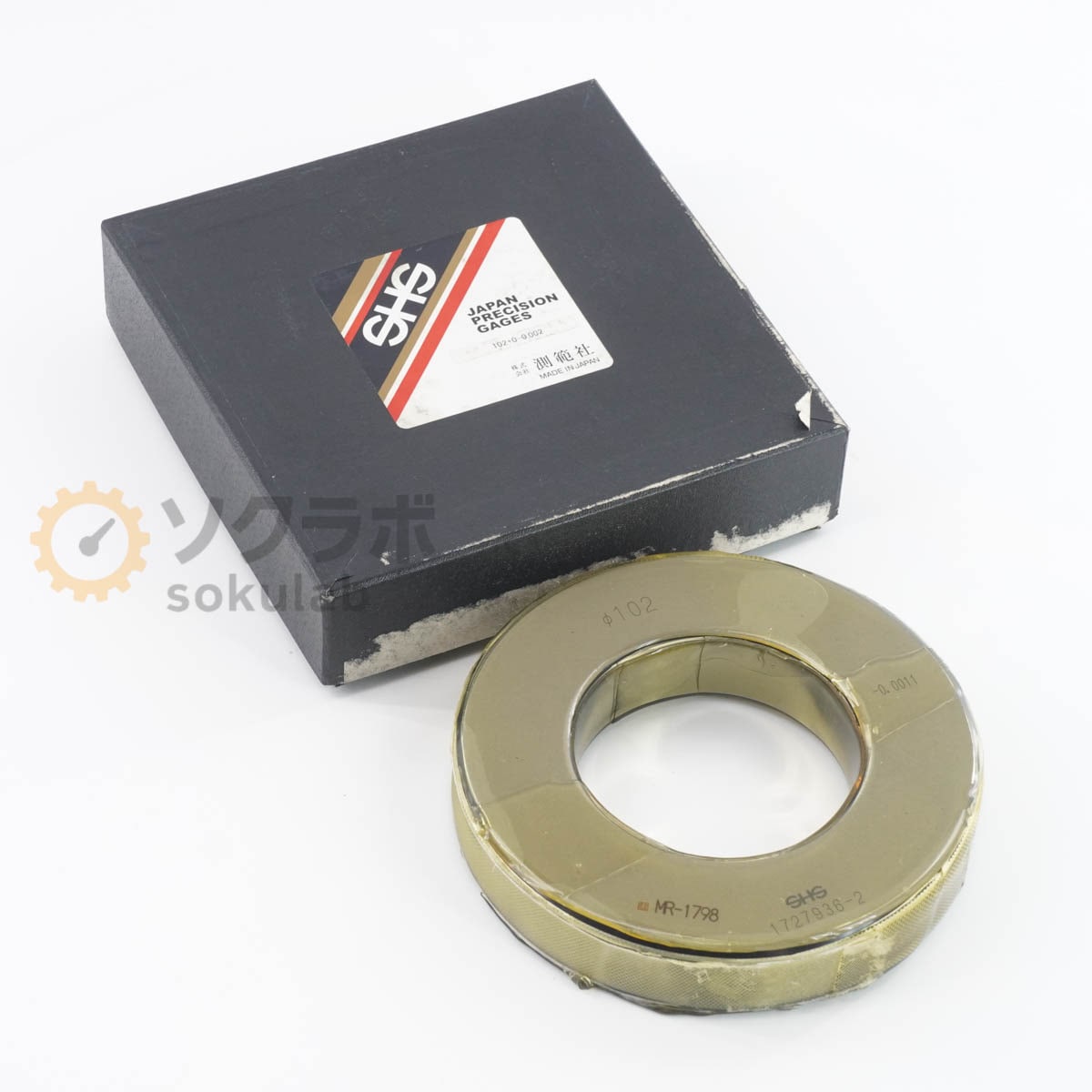 [DW]USED 8���ݾ� SHS ¬�ϼ� ��102 -0.0011 Master Ring Gauge �ޥ�������󥰥����� ���åȥ�� [07347-0270]
