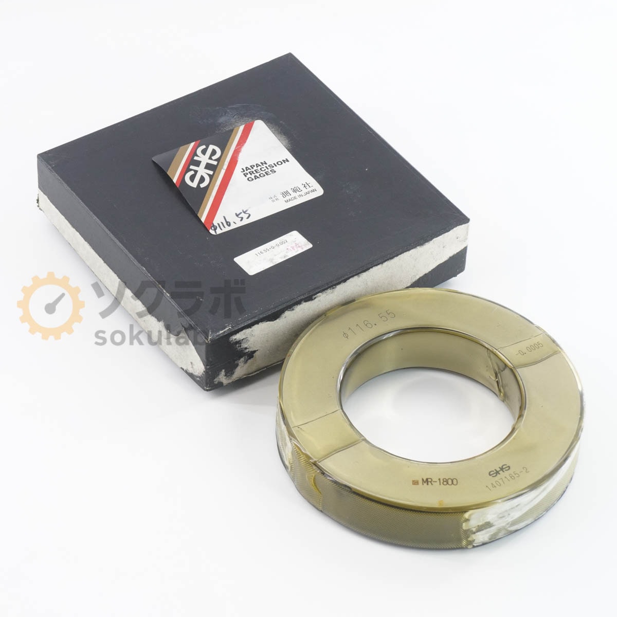 [DW]USED 8���ݾ� SHS ¬�ϼ� ��116.55 -0.0005 Master Ring Gauge �ޥ�������󥰥����� ���åȥ�� [07347-0272]