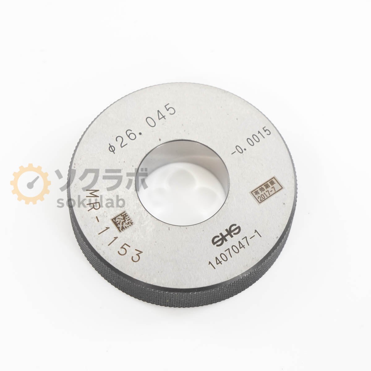 [DW]USED 8���ݾ� SHS ¬�ϼ� ��26.045 -0.0015 Master Ring Gauge �ޥ�������󥰥����� ���åȥ�� [07347-0337]