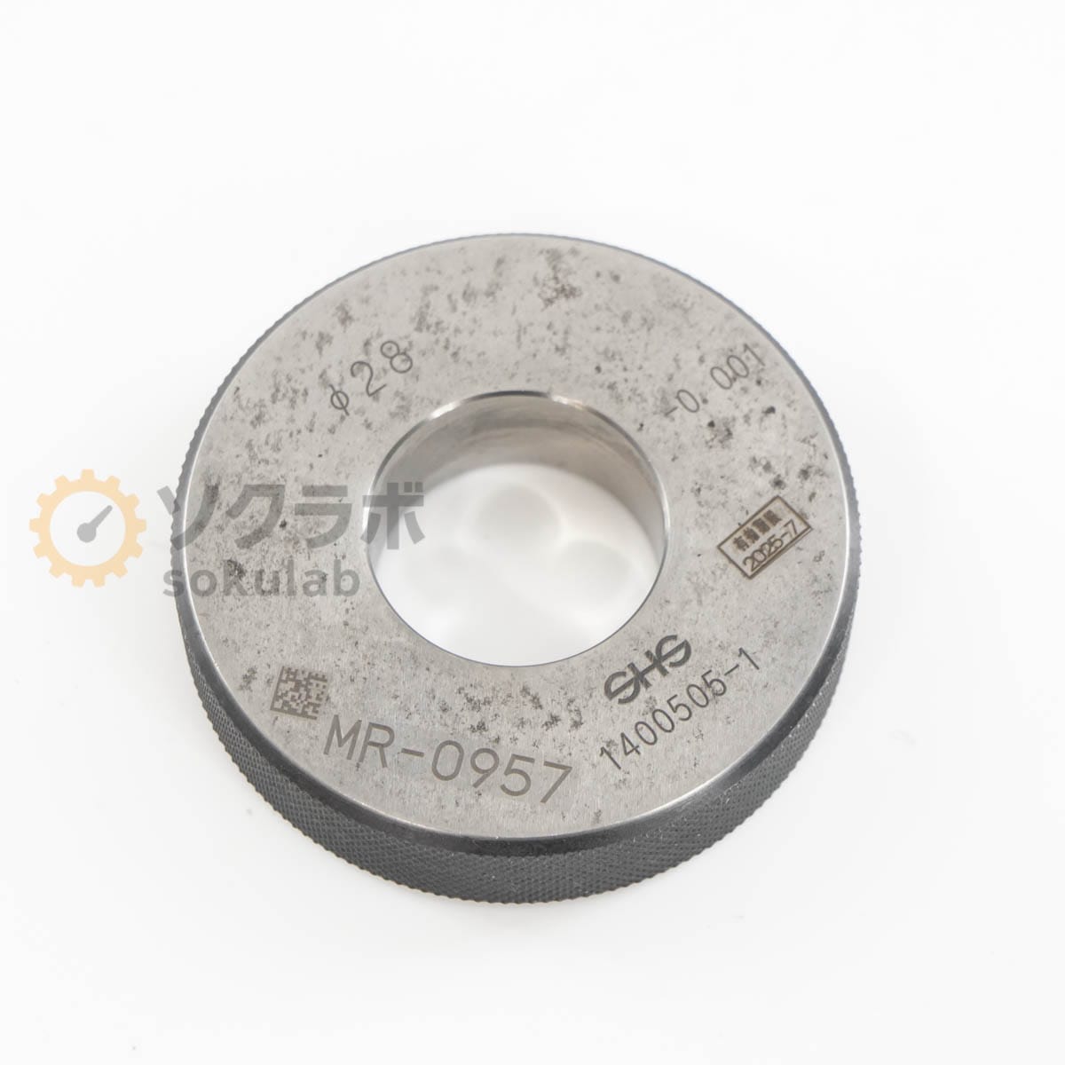 [DW]USED 8���ݾ� SHS ¬�ϼ� ��28 -0.001 Master Ring Gauge �ޥ�������󥰥����� ���åȥ�� [07347-0340]