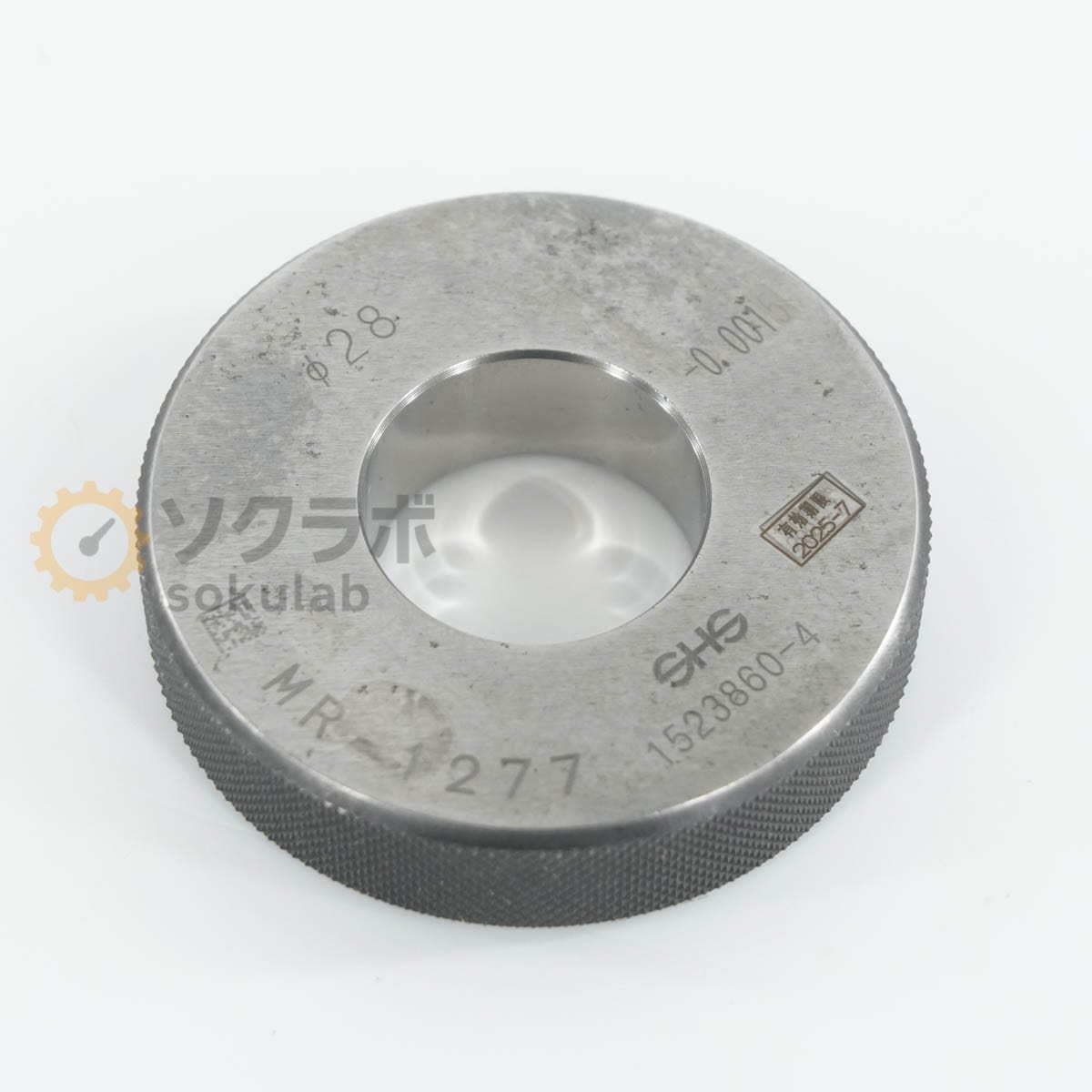 [DW]USED 8���ݾ� SHS ¬�ϼ� ��28 -0.001 Master Ring Gauge �ޥ�������󥰥����� ���åȥ�� [07347-0344]