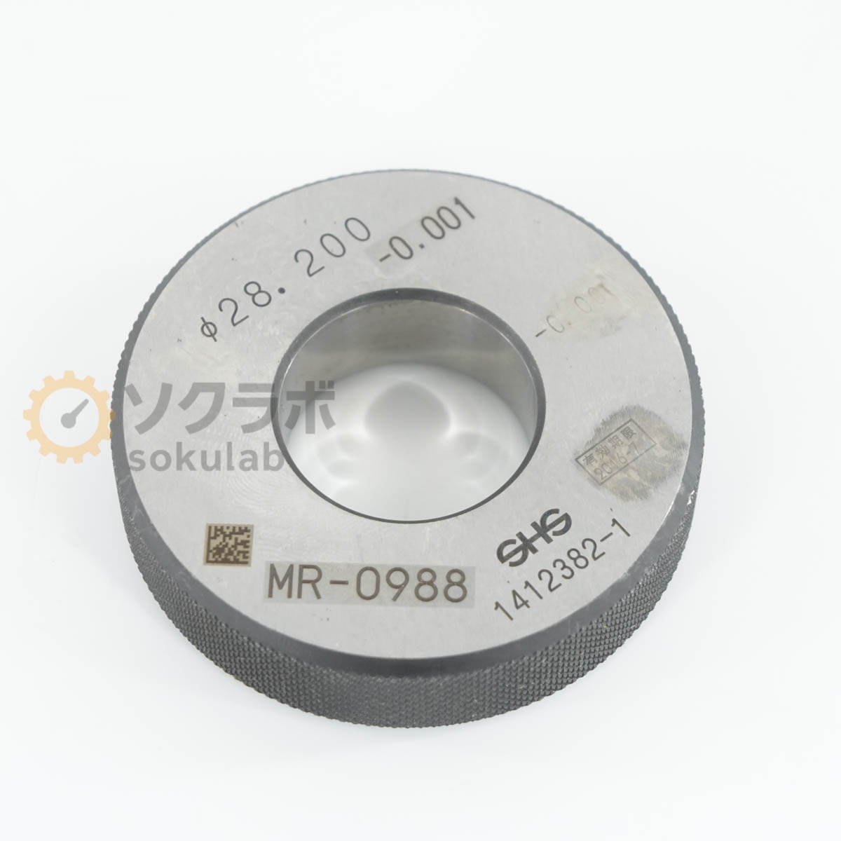 [DW]USED 8���ݾ� SHS ¬�ϼ� ��28.200 -0.001 Master Ring Gauge �ޥ�������󥰥����� ���åȥ�� [07347-0345]