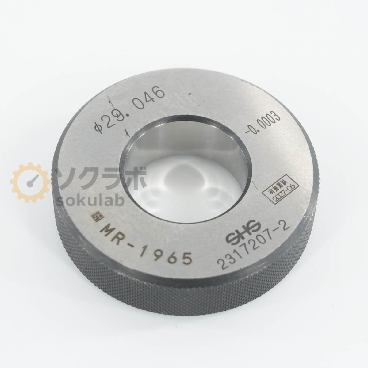 [DW]USED 8���ݾ� SHS ¬�ϼ� ��29.046 -0.0003 Master Ring Gauge �ޥ�������󥰥����� ���åȥ�� [07347-0353]