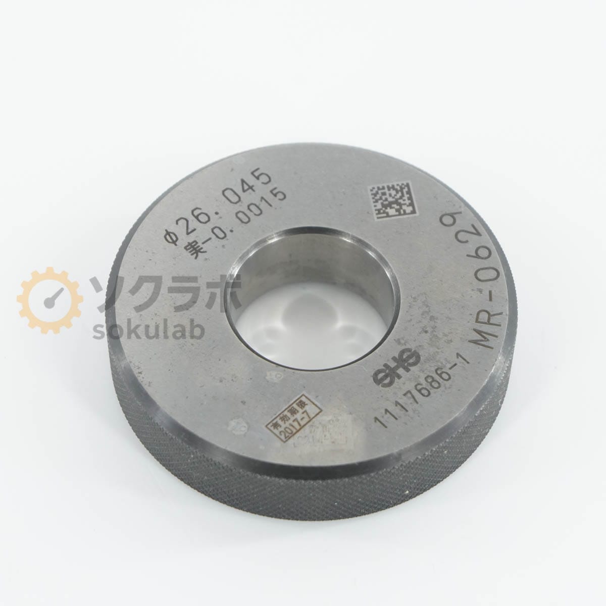 [DW]USED 8���ݾ� SHS ¬�ϼ� ��26.045 ��-0.0015 Master Ring Gauge �ޥ�������󥰥����� ���åȥ�� [07347-0355]