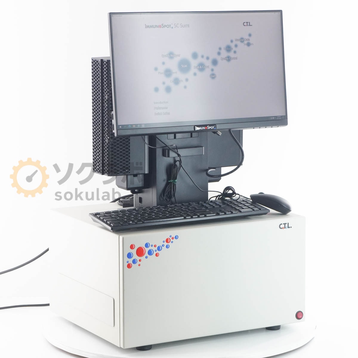 [DW]USED 8���ݾ� CTL Analyzers S6 Entry Analyzer IMMUNOSPOT ELISPOT���ʥ饤���� �Ÿ������� ���եȥ����� PC�� [07525-0011]