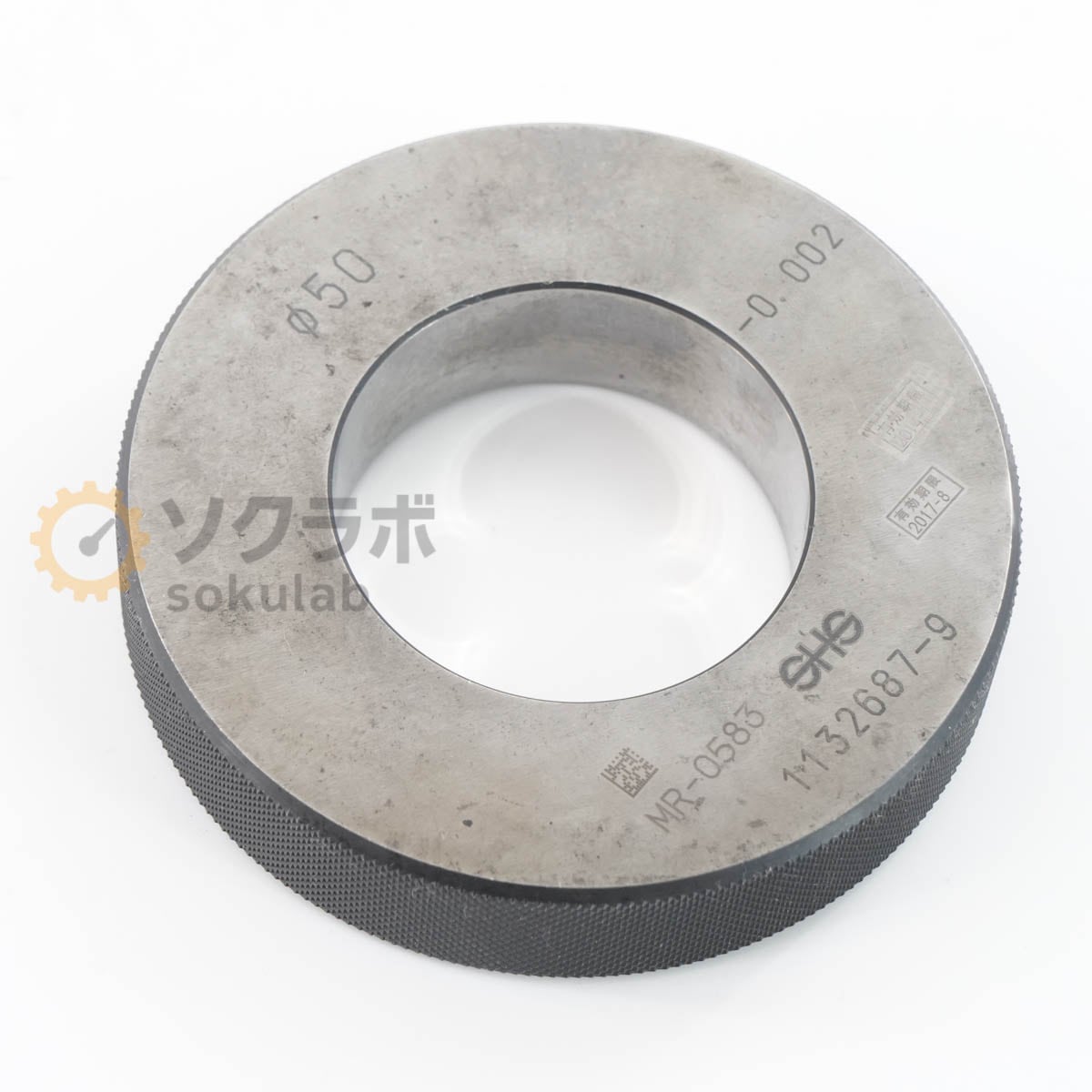 [DW]USED 8���ݾ� SHS ¬�ϼ� ��50 -0.002 Master Ring Gauge �ޥ�������󥰥����� ���åȥ�� [07347-0287]