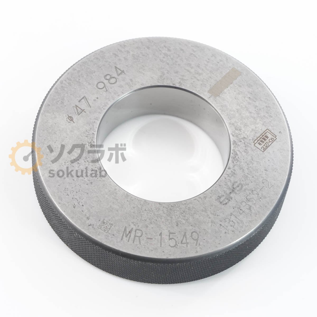 [DW]USED 8���ݾ� SHS ¬�ϼ� ��47.984 Master Ring Gauge �ޥ�������󥰥����� ���åȥ�� [07347-0296]