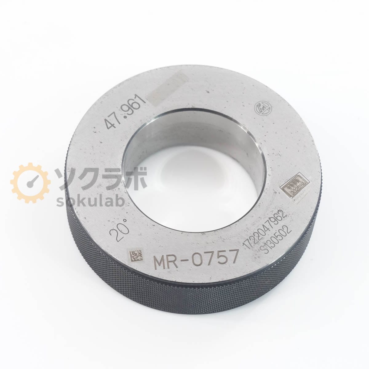 [DW]USED 8���ݾ� MARPOSS �ޡ��ݥ� 47.961 20 Master Ring Gauge �ޥ�������󥰥����� ���åȥ�� [07347-0305]