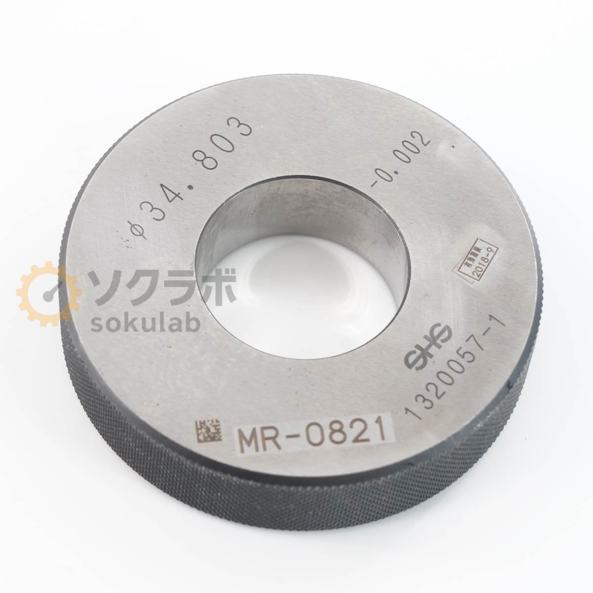 [DW]USED 8���ݾ� SHS ¬�ϼ� ��34.803 -0.002 Master Ring Gauge �ޥ�������󥰥����� ���åȥ�� [07347-0314]