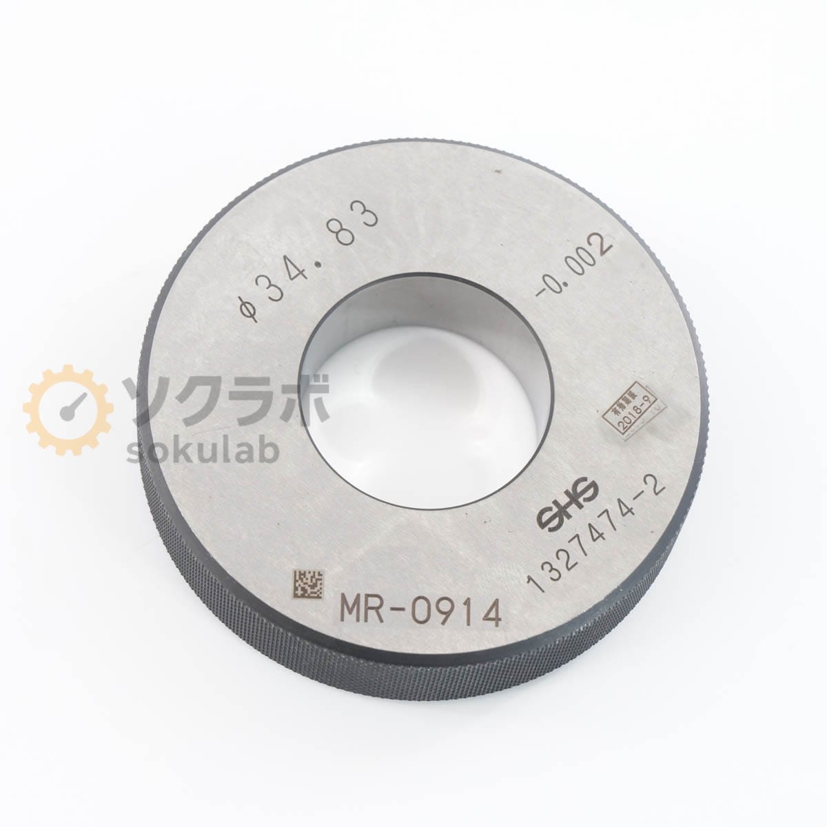 [DW]USED 8���ݾ� SHS ¬�ϼ� ��34.83 -0.002 Master Ring Gauge �ޥ�������󥰥����� ���åȥ�� [07347-0317]