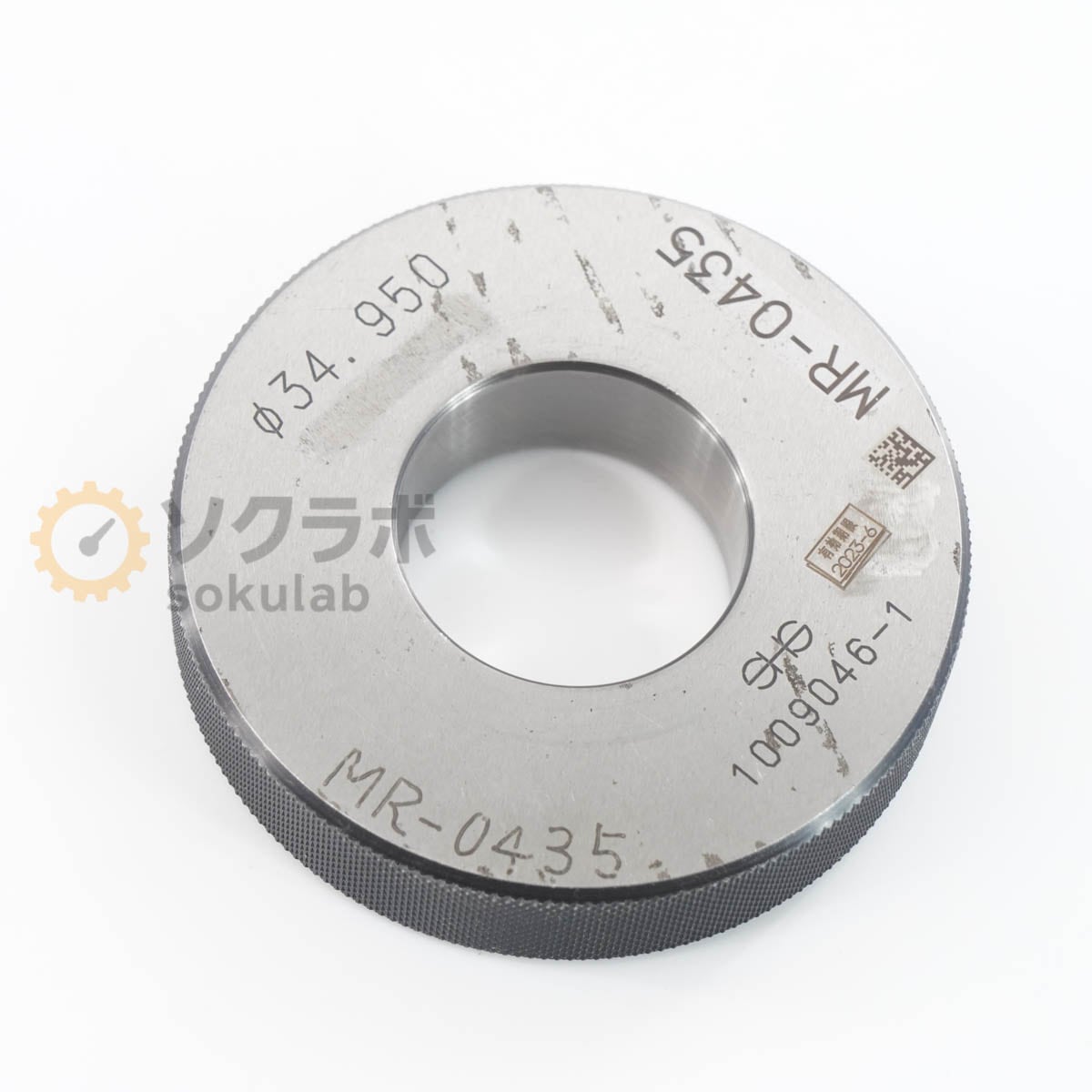 [DW]USED 8���ݾ� SHS ¬�ϼ� ��34.950 Master Ring Gauge �ޥ�������󥰥����� ���åȥ�� [07347-0321]